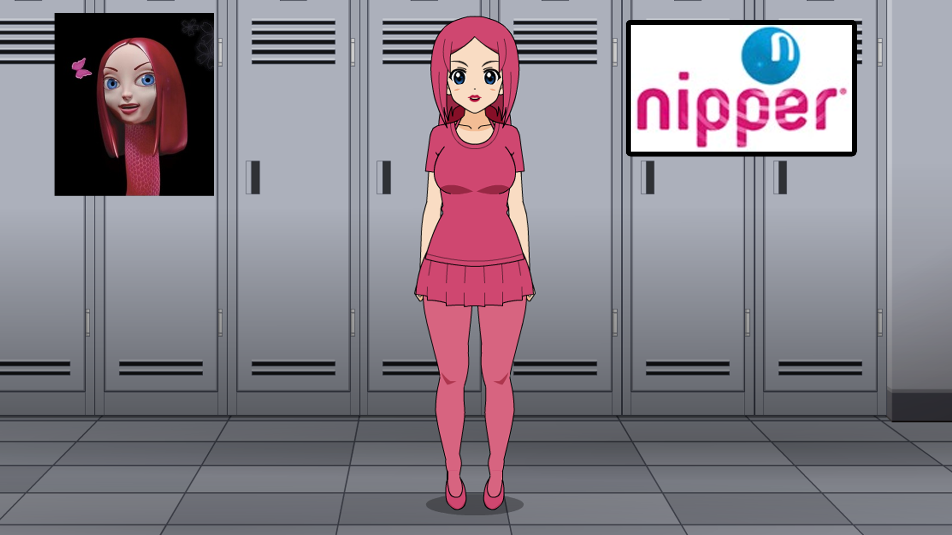Humanized Nipper Snake Girl (Kisekae) (Exportable)