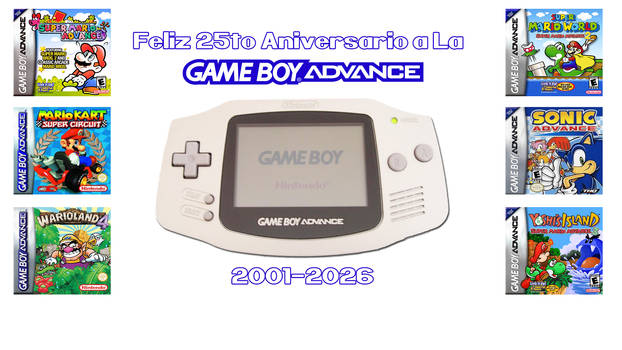 Happy 25th Anniversary To The Game Boy Advance