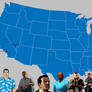 Grand Theft Auto USA Map