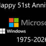 Happy 51st Anniversary Microsoft