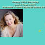 Happy 55th Birthday Laura Faye Smith