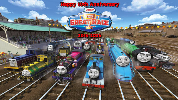 Happy 10th Anniversary The Great Race (2016-2026)