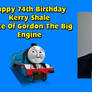 Happy 74th Birthday Kerry Shale