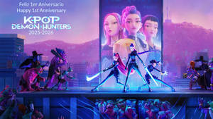 Happy 1st Anniversary KPop Demon Hunters