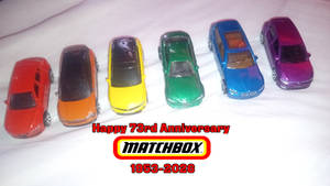 Happy 73rd Anniversary Matchbox