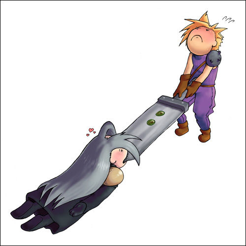 Ultimate Cloud vs Sephiroth by soltian
