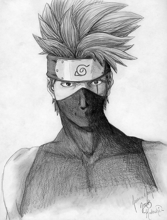 Naruto Shippuden Kakashi Hatake By Frostytk On Deviantart