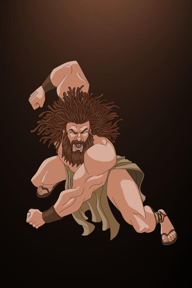 Samson Realistic Samson by LazaroRuiz on DeviantArt