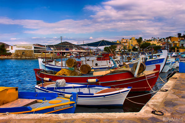 Fishing Boats in Harbour