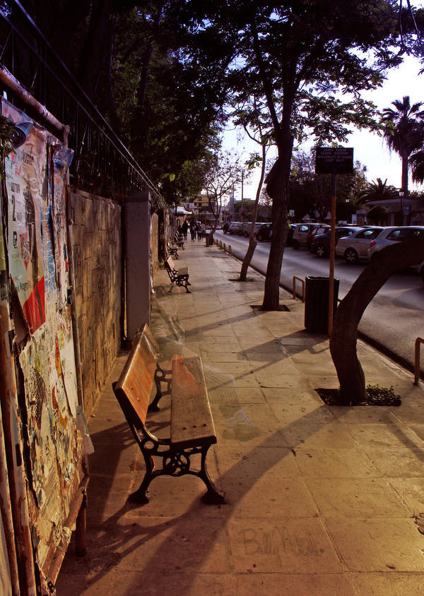 Haunted Bench The Haunted Bench by BillyNikoll on DeviantArt