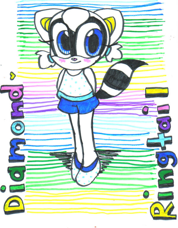 Deviantart Ringtail Diamond Ringtail by thecutegurls on DeviantArt