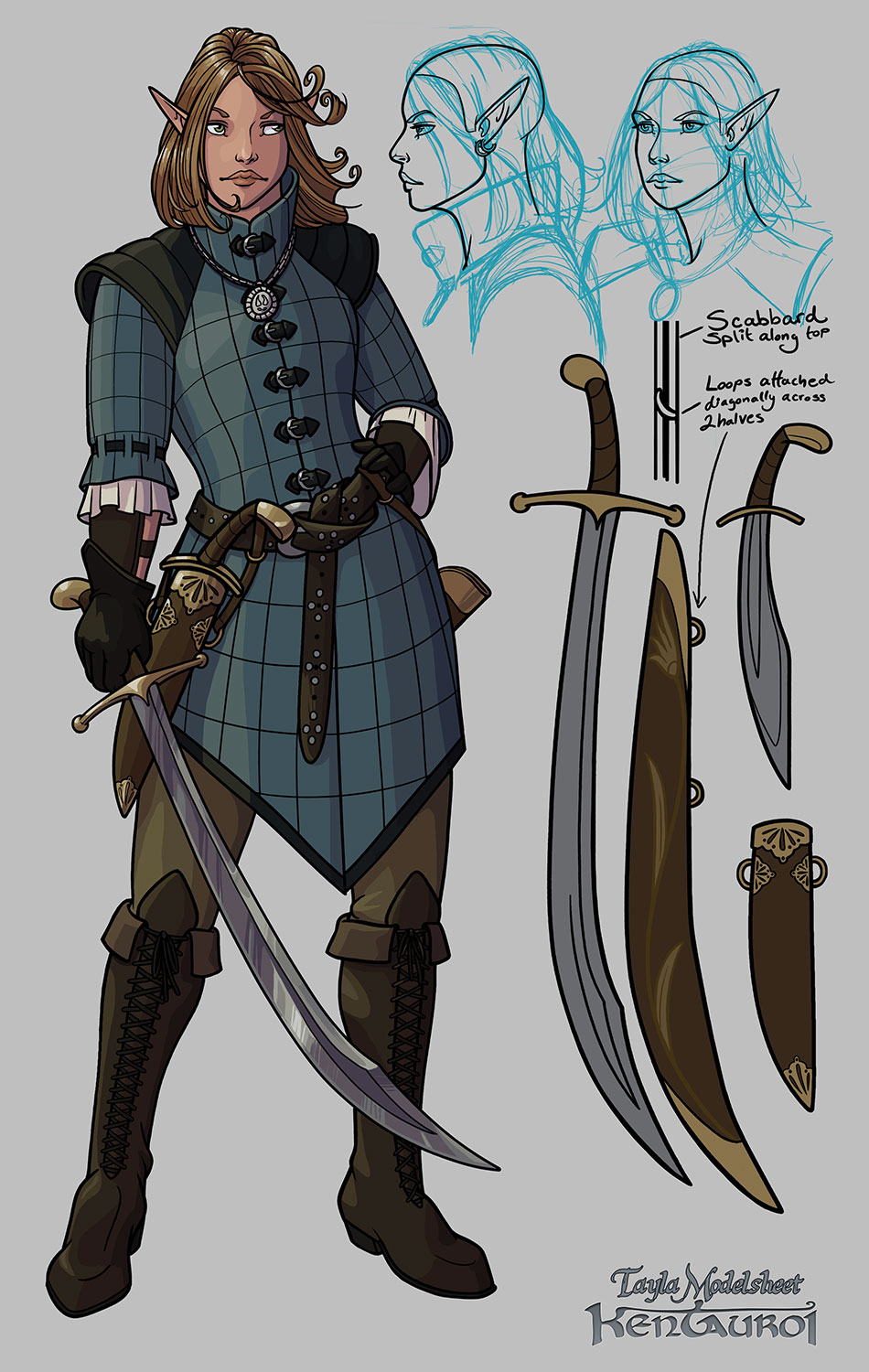 Kentauroi - Tayla Modelsheet