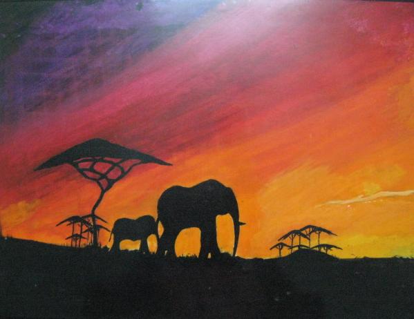 An African Dusk