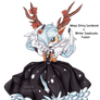 Mega Shiny Gardevoir x Winter Sawbusks fusion!