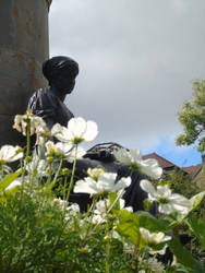 Uppsala-Lady in the flowers