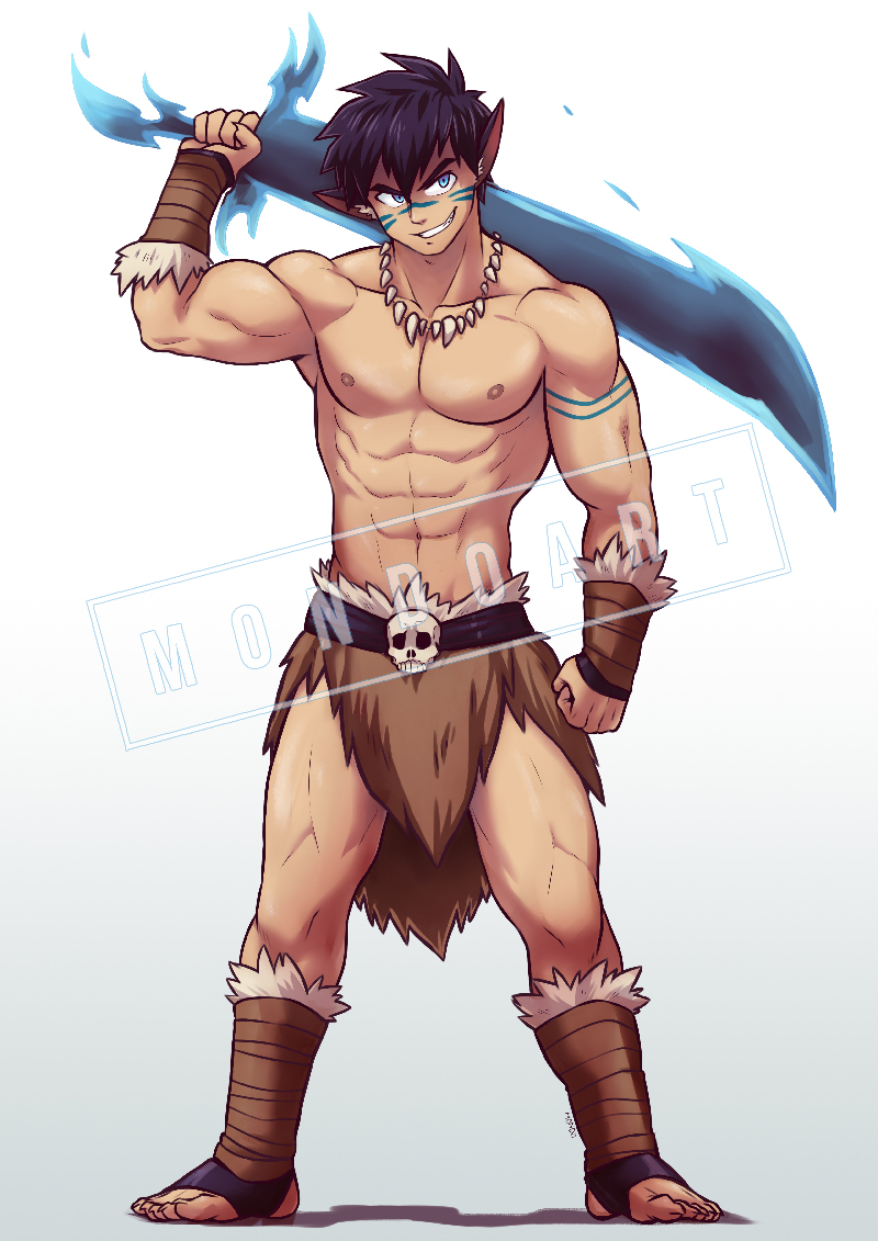 Commission - Fenris the Barbarian