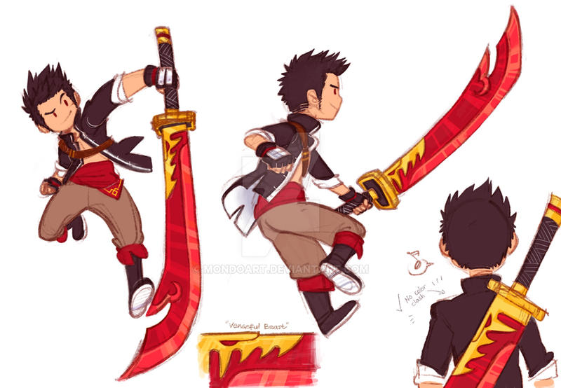 Redblade Background Red Blade by MondoArt on DeviantArt