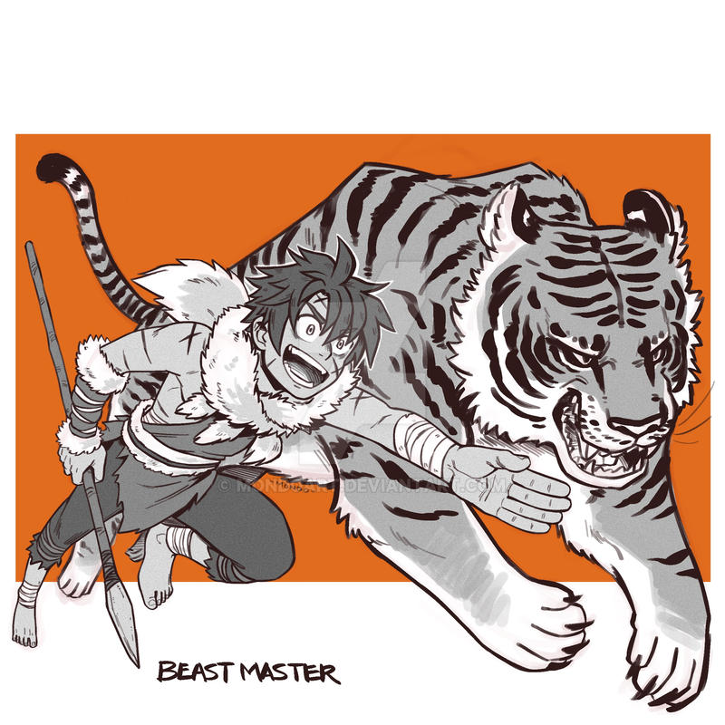 Beastmaster Ruh RPGtober day 10 - Beastmaster by MondoArt on DeviantArt