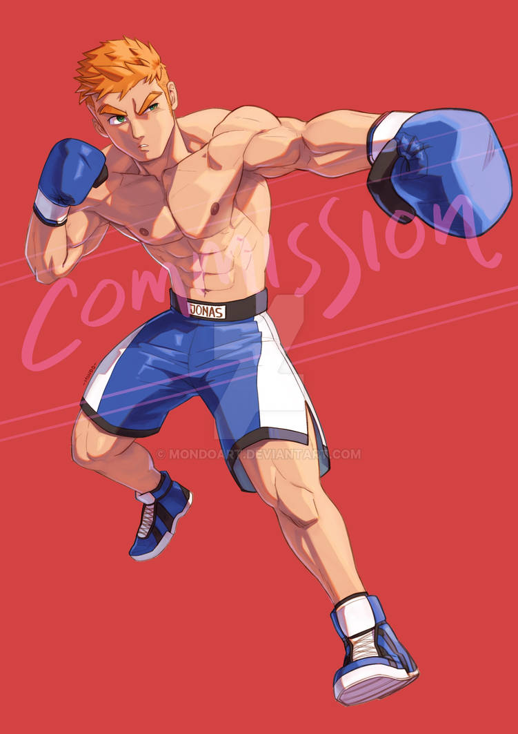 Commission - Jason the Boxer by MondoArt on DeviantArt