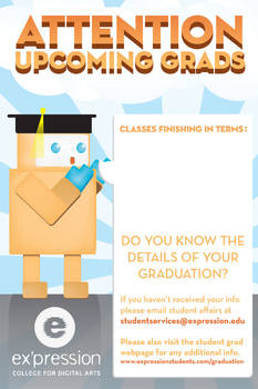 Attention Grads Poster
