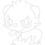 Lineart of Pancham