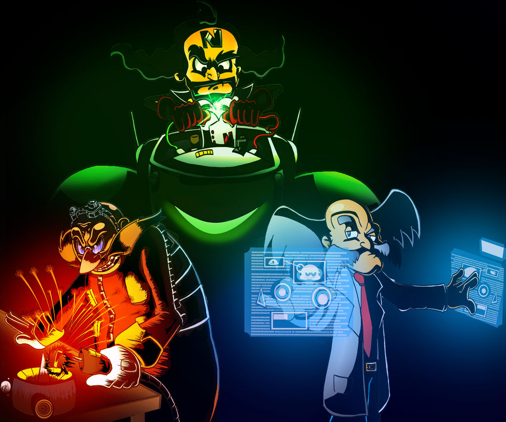 Dr. Ivo Robotnik, Dr. Neo Cortex, Dr. Albert Wily by PattiethePentist ...