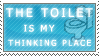 Commission - The Toilet is My