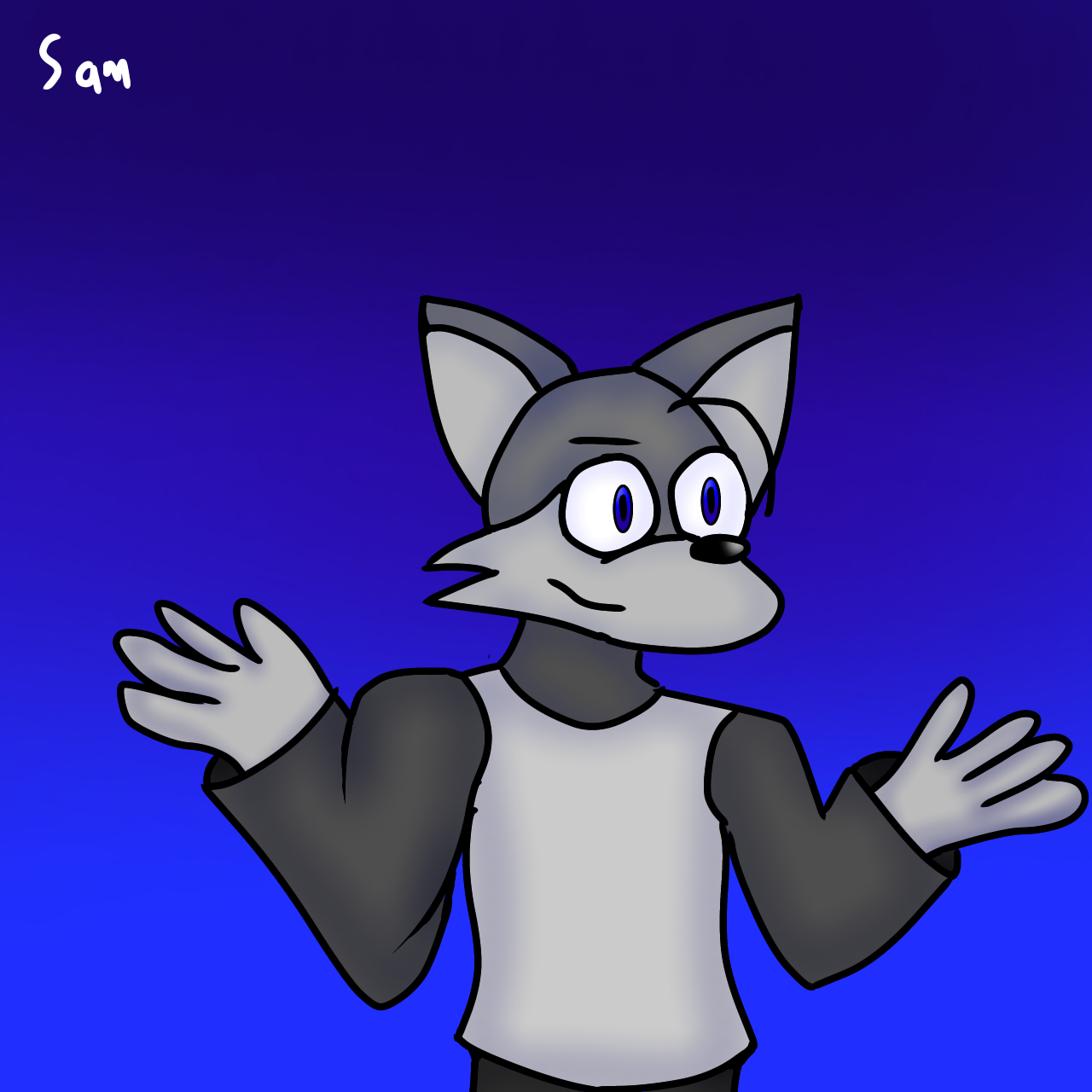 Sam Singer Animation Sam by mugimations on DeviantArt
