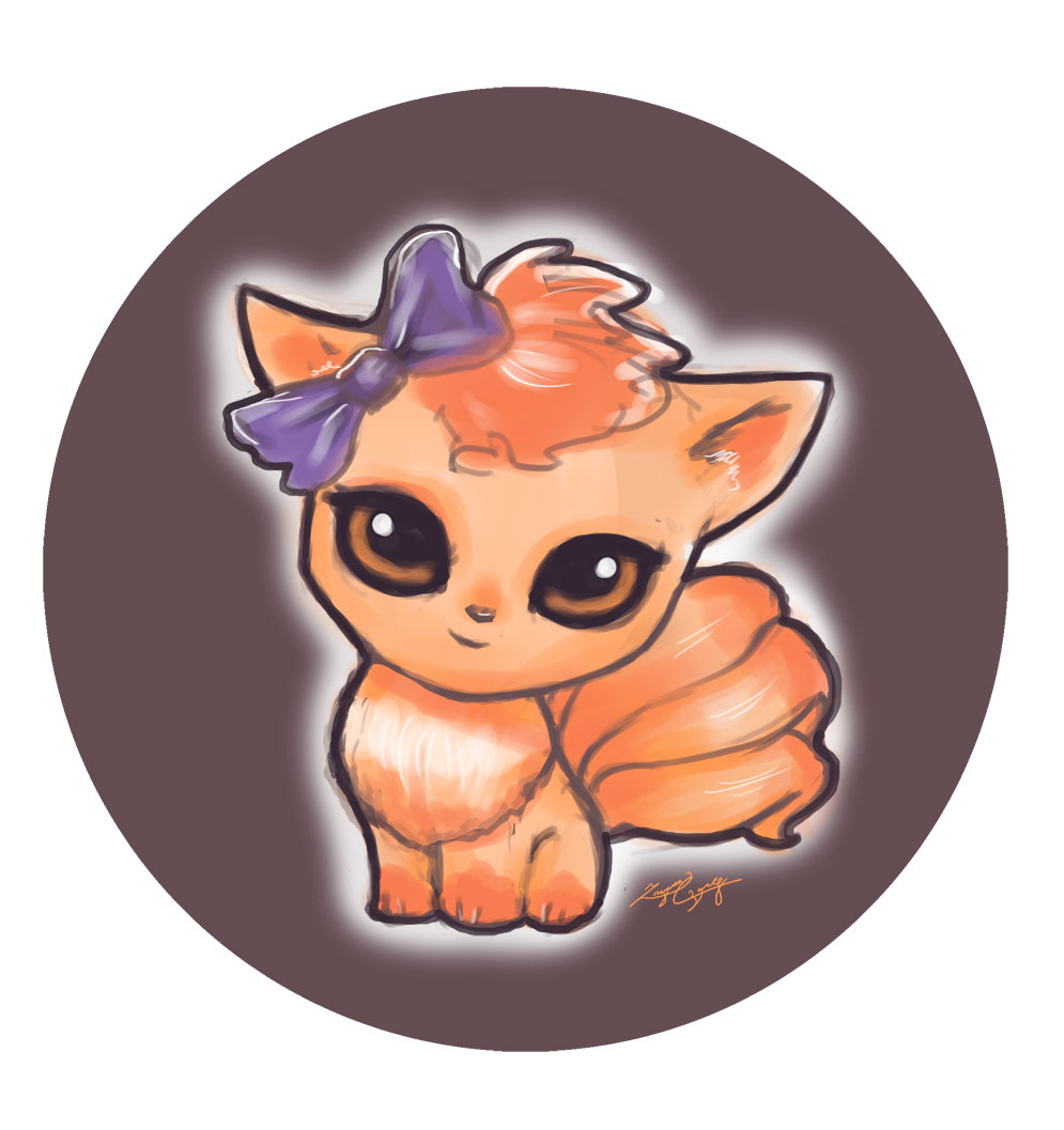 Mini Vulpix Speed Painting