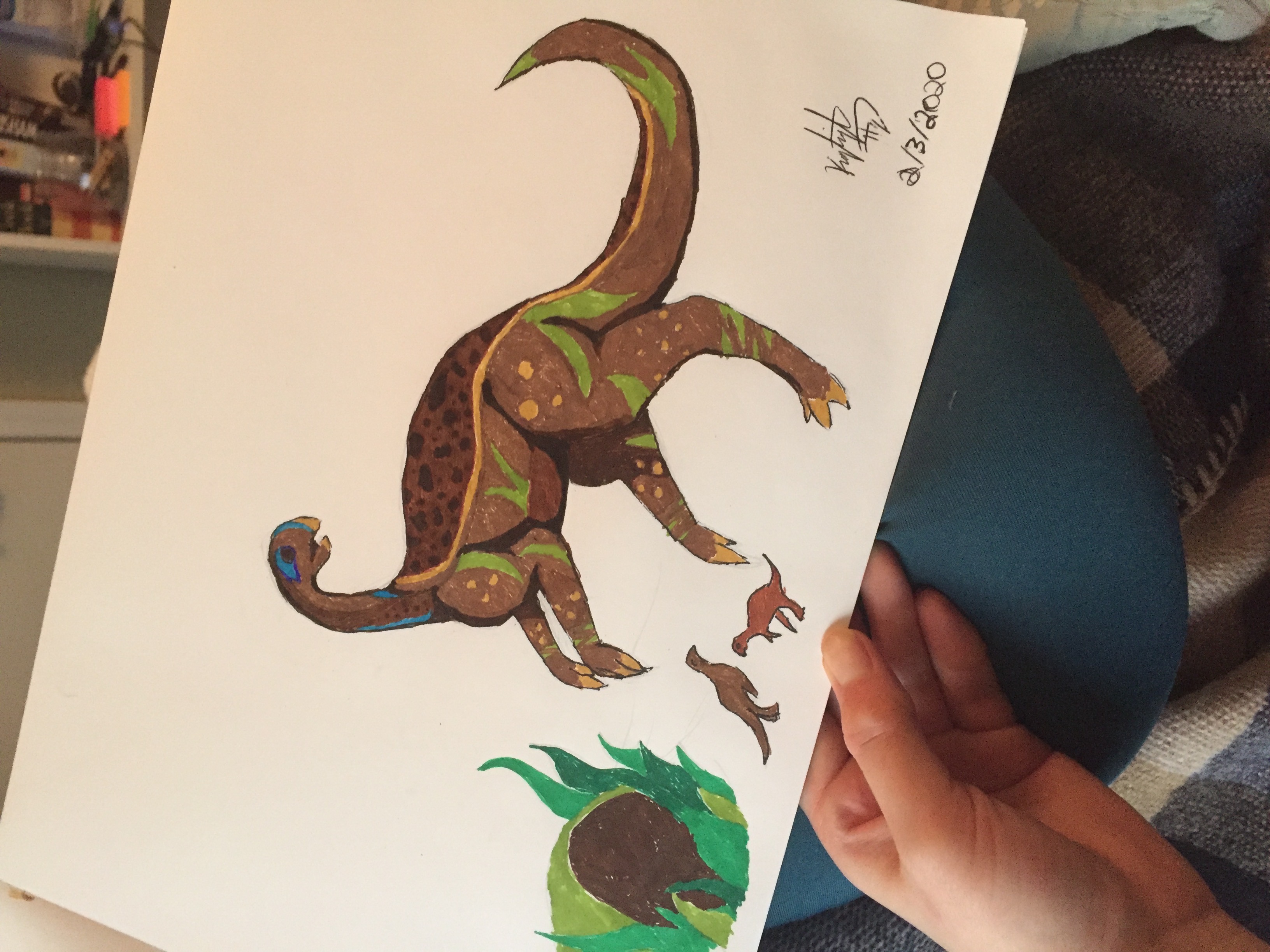 Doolysaurus Deviantart Dryosaurus Doodle by LilysOnTheMoon on DeviantArt