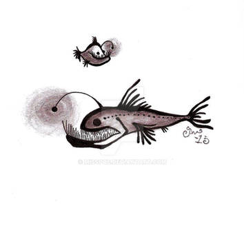 Sketchavember #12 Sketchy fishy