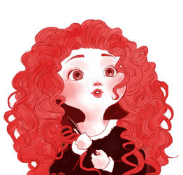 Little Merida by Mariart89
