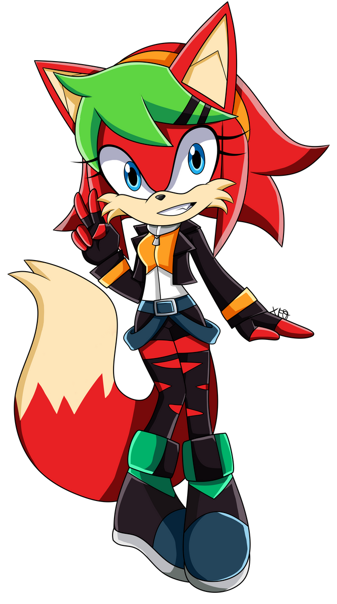 Ruby the Hedgefox by XimmishyXY on DeviantArt