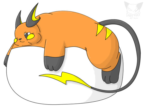 Dank Rishu Fat Raichu fat again by KuroKitsume on DeviantArt