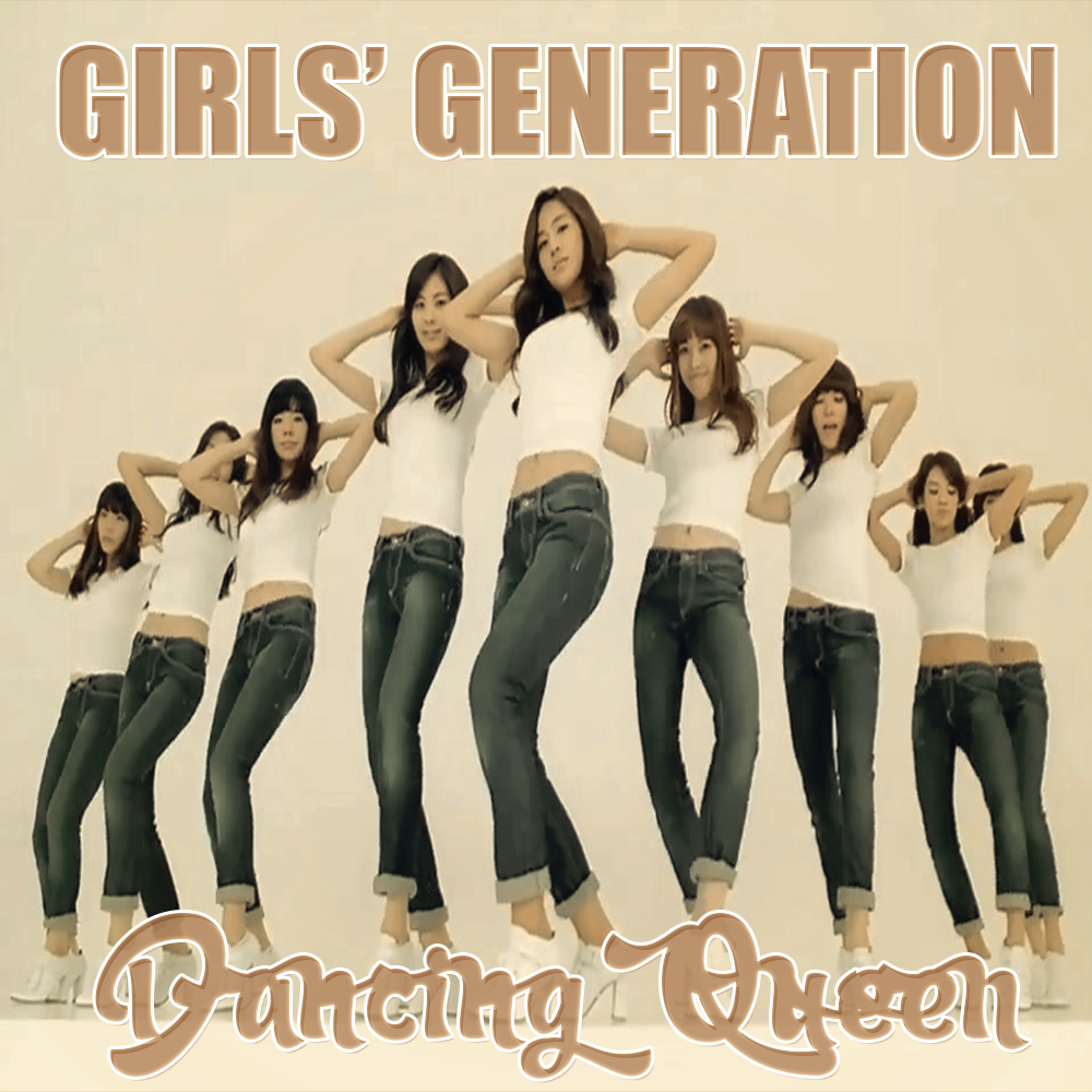 CD COVER.~ SNSD_DANCING QUEEN