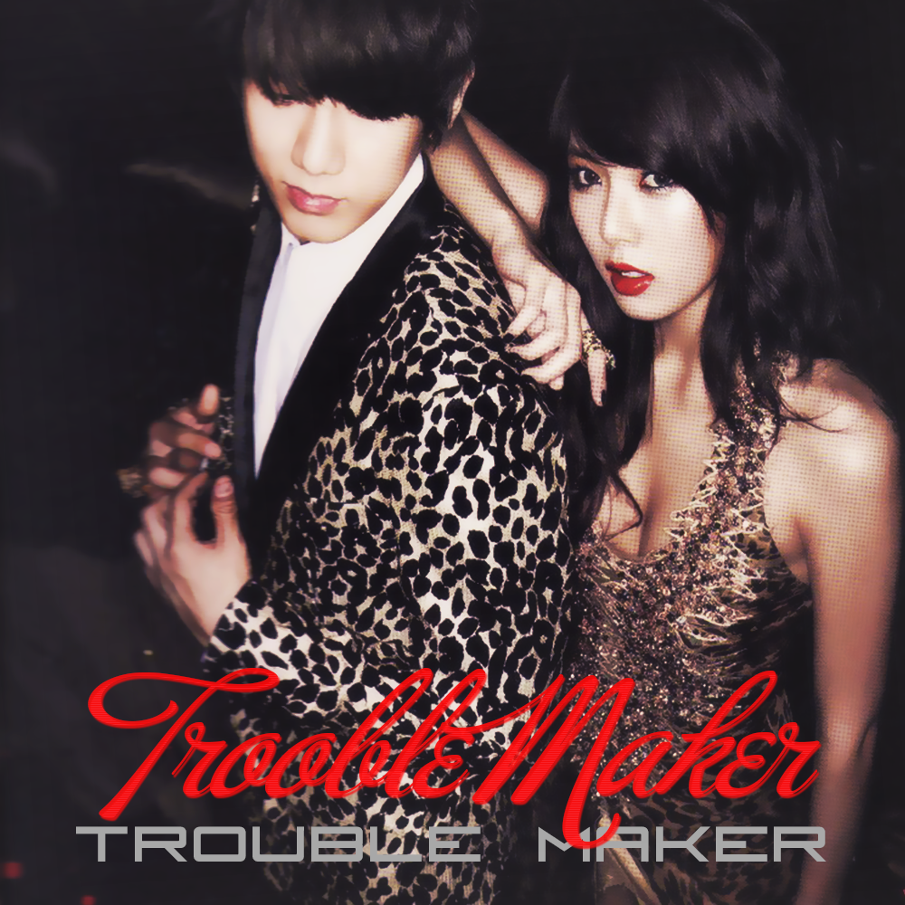 CD COVER.~ TROUBLE MAKER_TROUBLE MAKER