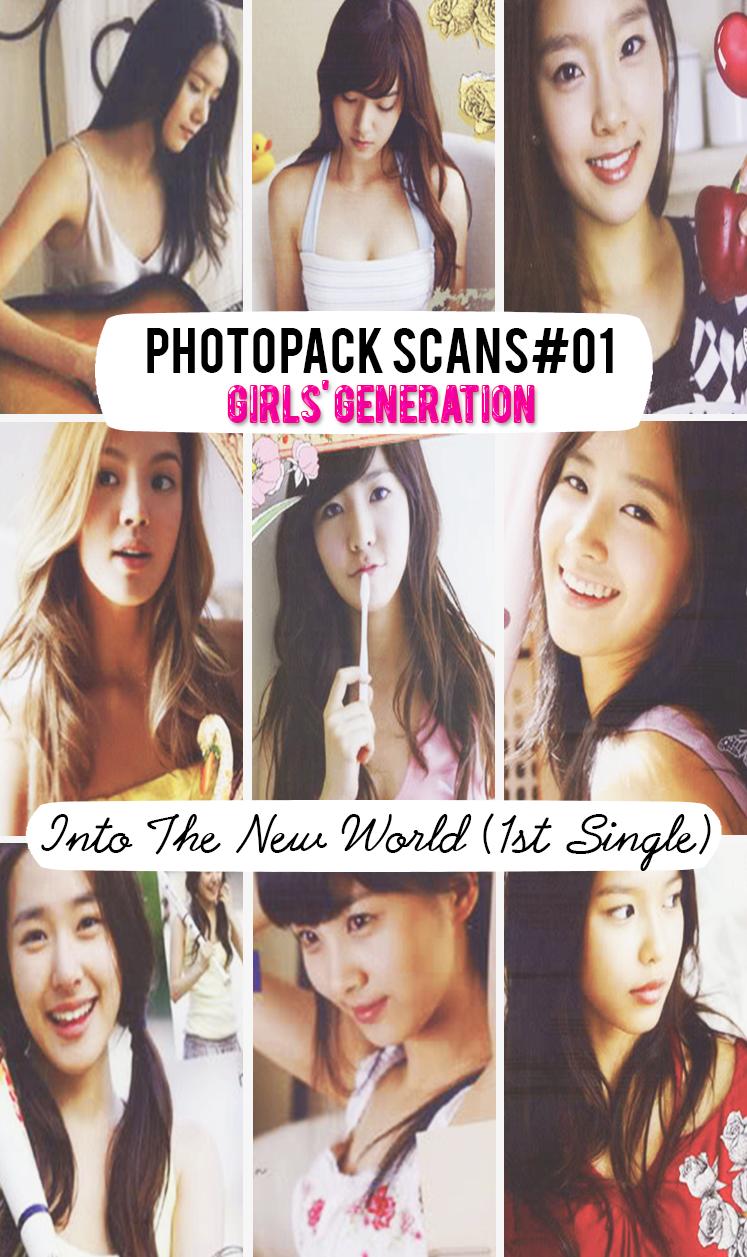 Photopack Scans#01 SNSD_Into The New World