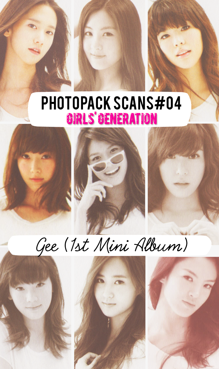 Photopack Scans#04 SNSD_Gee 1st Mini Album