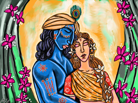 Radha and Krishna