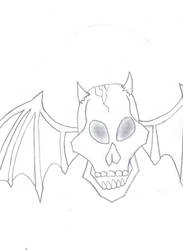 Demon skull