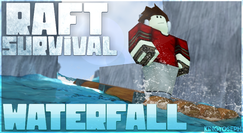 Darkfall Raft Raft Survival: Waterfall - THUMBNAIL by GRFXStudio on DeviantArt