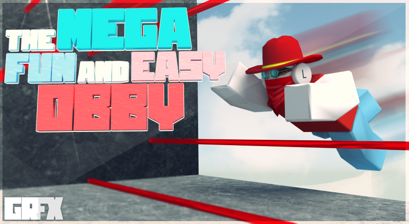 cool roblox obby thumbnail