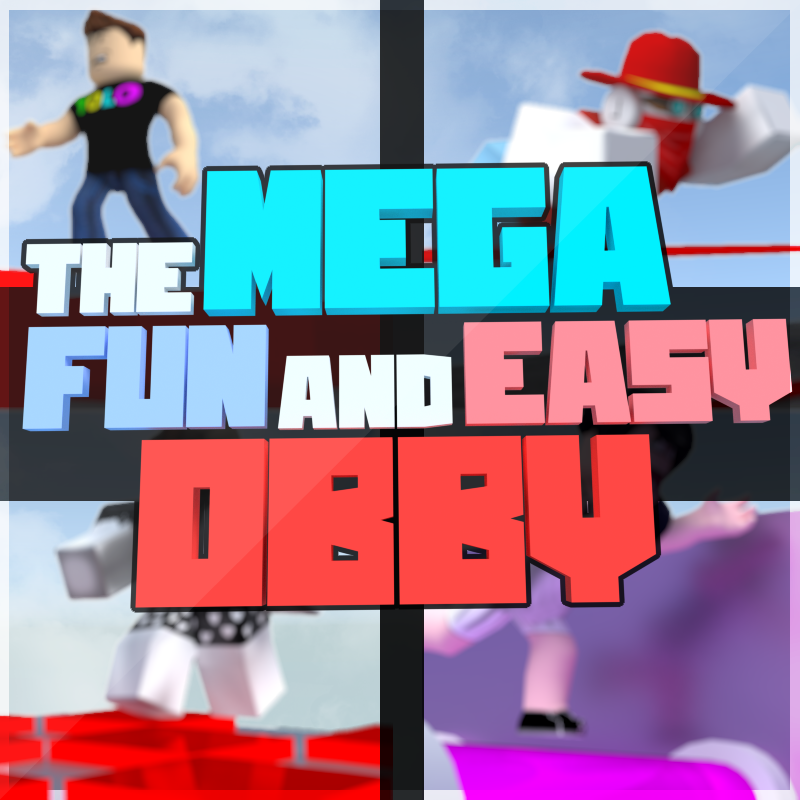 Cartoon Roblox Obby Game Icon