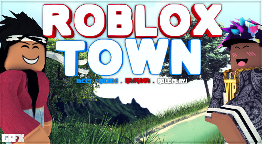 Roblox Town Thumbnail By Grfxstudio On Deviantart - roblox town picture