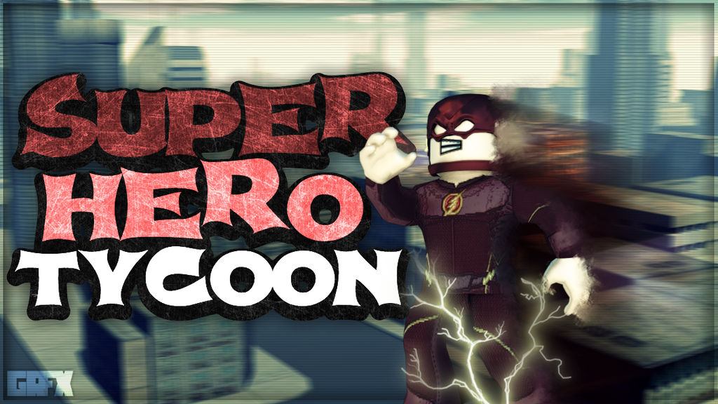 FÁBRICA DO FLASH NO ROBLOX!! (Super Hero Tycoon) 