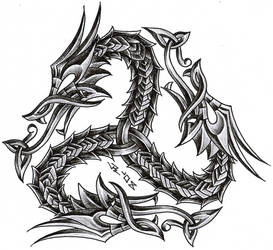 triskelion dragon