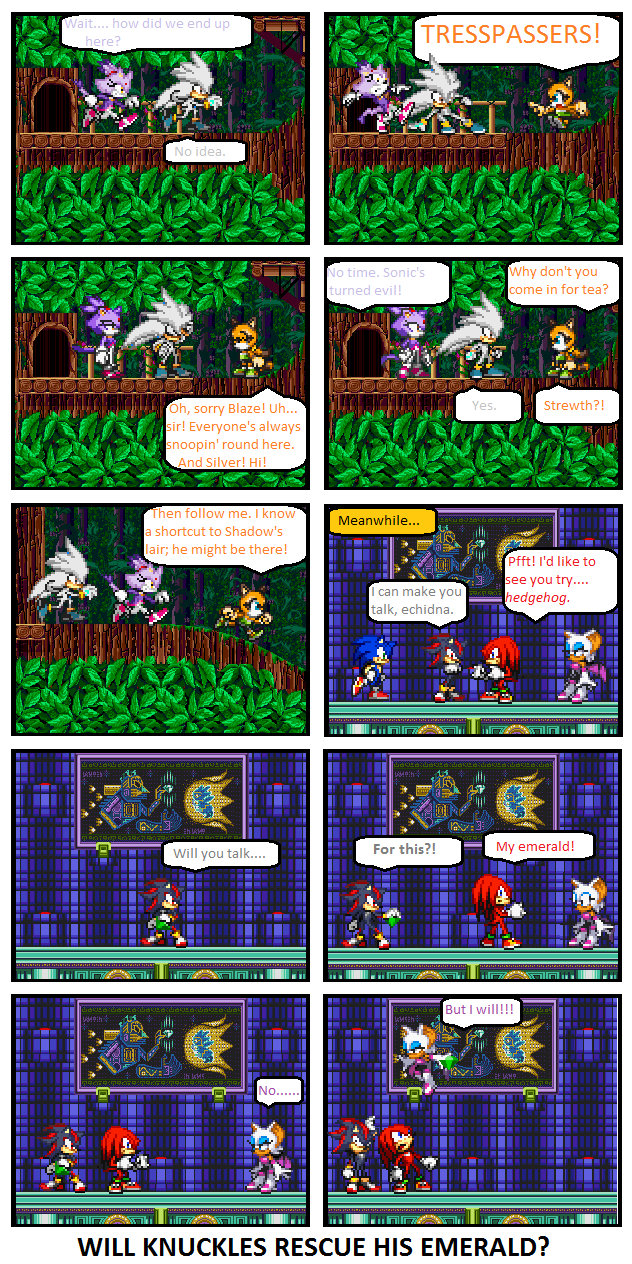 User blog:Hedgehogsonic11/SA2: The Sprite Comic; Part 4, Sonic Wiki Zone