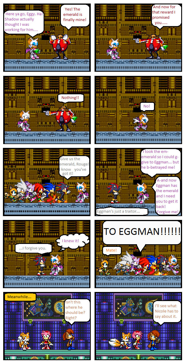 Sonic Sprite Comic Page 6 by Eleanorfox202 on DeviantArt