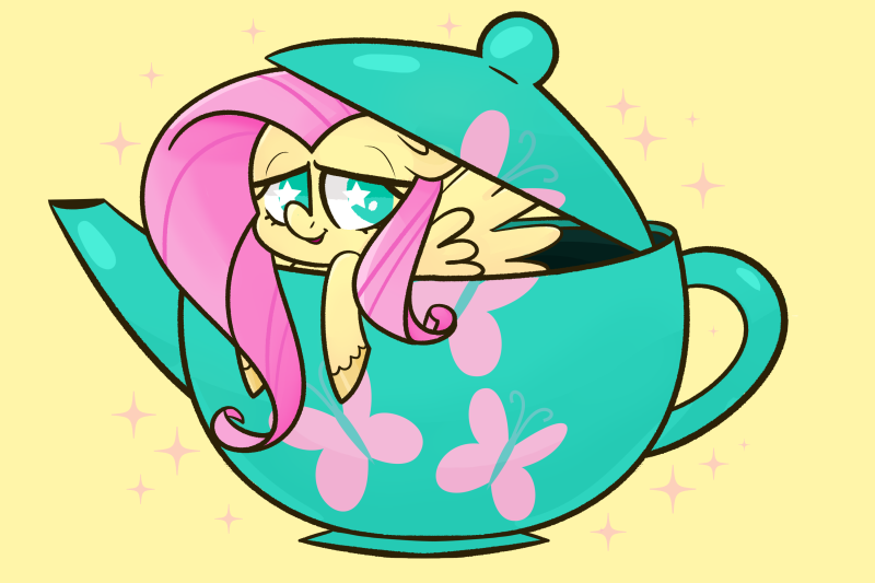 Mlp Tea MLP Drink Series: Fluttershy Tea by Nelebratory on DeviantArt