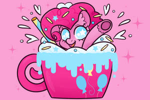 MLP Drink Series: Pinkie Pie Funfetti Cocoa